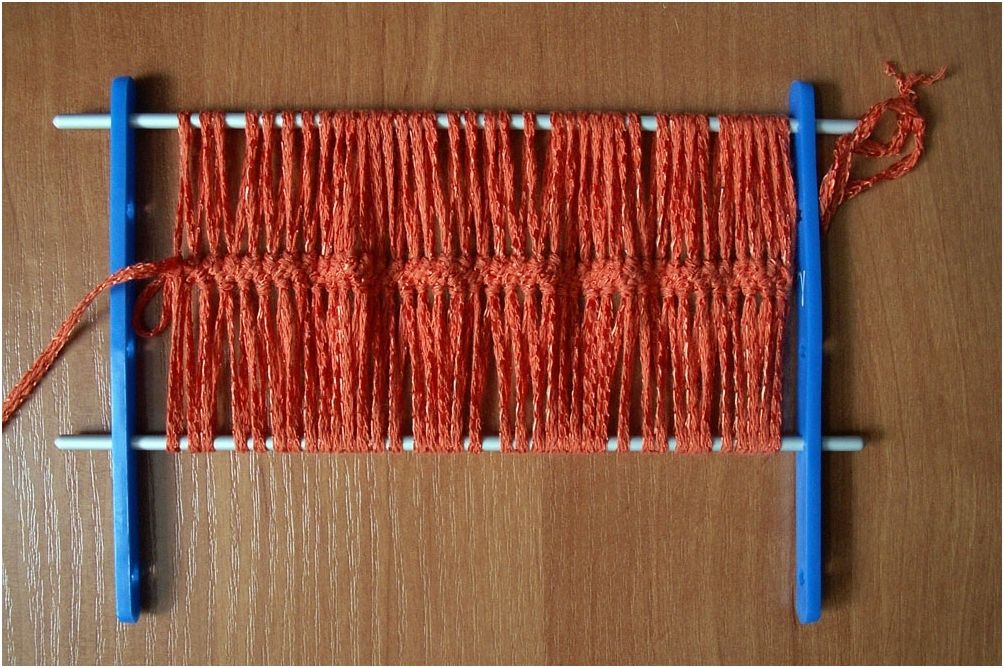 Stricken für Gabel für Anfänger. Schemata, Beschreibungen, Modelle 01