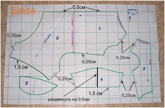 Jumpsuit für York und ein anderer Hund tun Sie selbst: Muster, Schritt-für-Schritt-Anweisungen 05