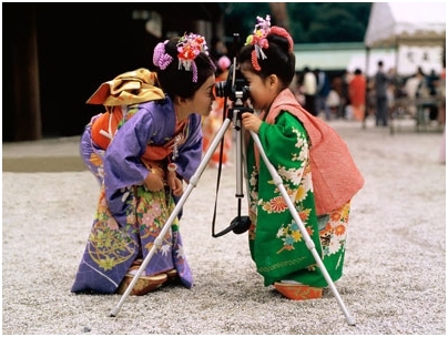 Kleidung im japanischen Stil. Klassisch 03