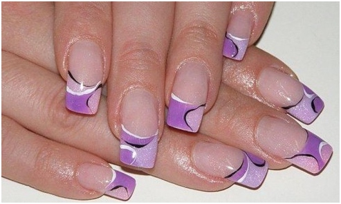 Franch Nail Design: Foto 02