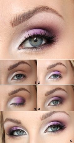 Make-up-Auge. Make-up-Technik 03