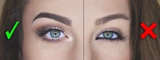 Wie man Augen macht, um die Augen zu machen, damit sie mehr erscheinen, und Wimpern waren lang und üppig? 02