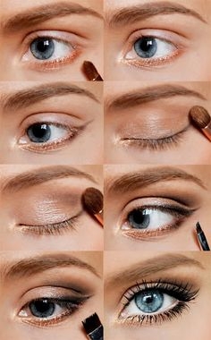 Make-up-Auge. Make-up-Technik 09