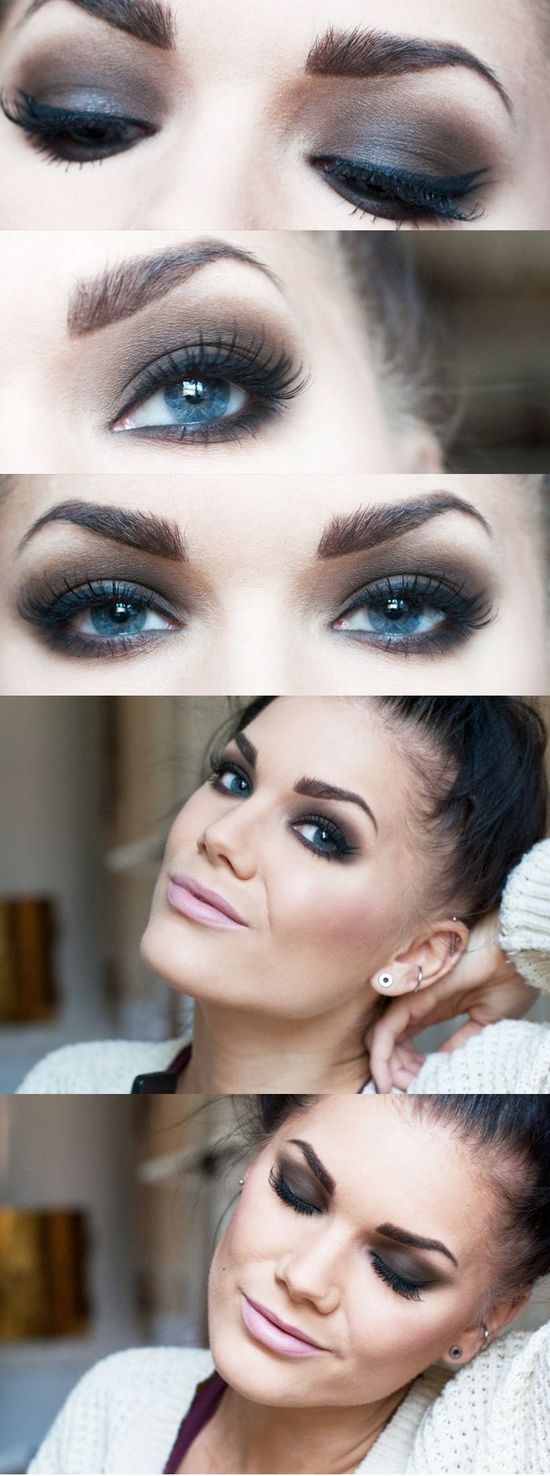 Wie bei der Hilfe von Make-up vergrößern die Pfeile visuell Ihre Augen: Schritt für Schritt Anweisungen 03