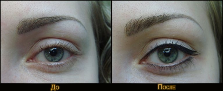 Dauerhaftes Augen-Make-up: Wie macht man?? Dauerhaftes Augen-Make-up: Bewertungen 05