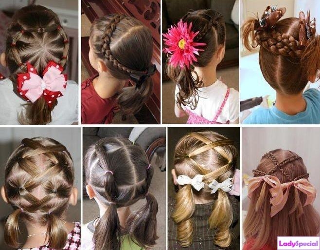 Kinderfrisuren für Mädchen für jeden Tag 20