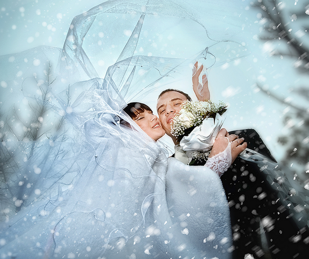 Hochzeitswinter: Ideen. Was zum Tragen im Winter für eine Hochzeit? 07