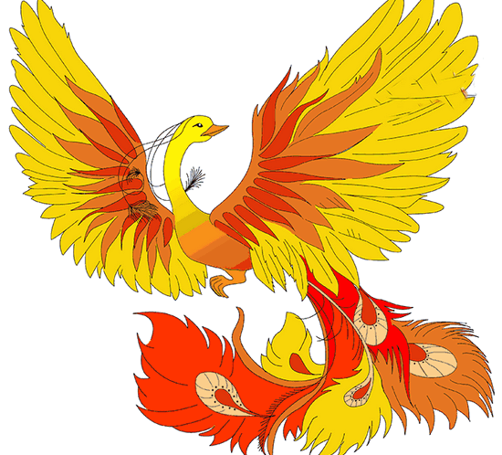 So malen Sie den Firebird und ihre Feder? 02