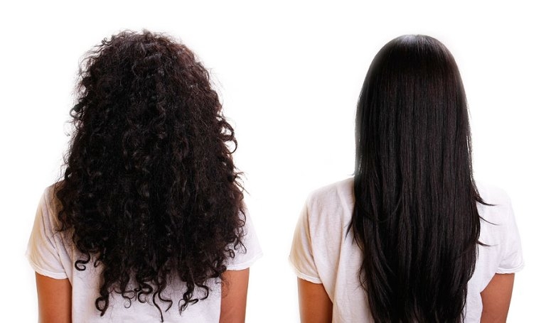 Brasilianisches Haar Glätten: Bewertungen. Die Vorteile der Keratin-Berichtigung 04