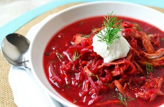 Borsch mit Rüben und Frischkohl: Schritt-für-Schritt-Rezepte 01