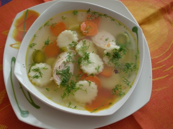 So machen Sie Knödel und Kartoffelknödel, aus der Manppe für Suppe? 06