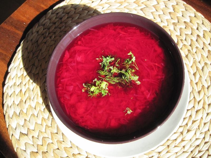 Kalter Borsch mit mariniertem Rüben 03