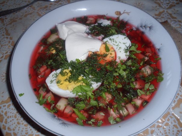 Kalter Borsch mit mariniertem Rüben 05