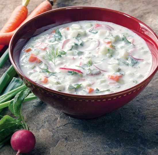 Okroshka auf Kefir: Rezepte für ein klassisches und diätetisches Gericht 01