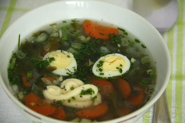 Oberste Suppe: Rezept. Wie man Oxalsuppe kocht? 04