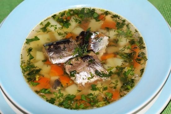 Konserven-Syrate-Suppe: Kochen Rezept mit Foto 02