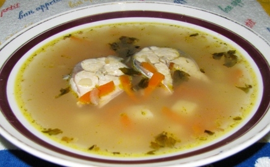 Fischsuppe aus frischmattem Makrelen: Rezepte mit Fotos 01