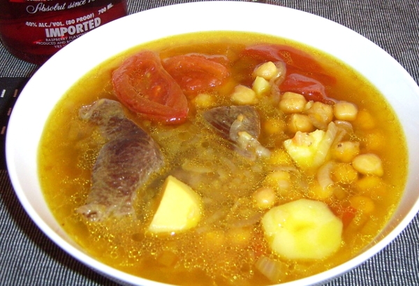 Piti-Suppe: Rezept von Rindfleisch und Lamm 02