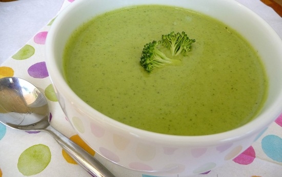 Suppenpüree von Broccoli: Kalorien, Rezepte mit Sahne und anderen 08