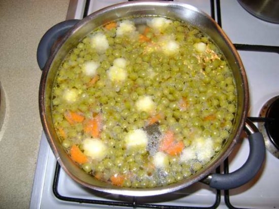 Green Erbsensuppe in Konserven: Beste Rezepte mit Fotos 05