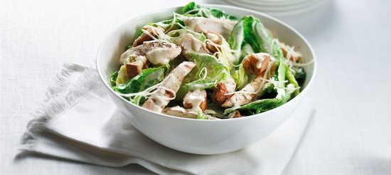 Salat «Caesar»: Rezepte von Classic zum Original 01