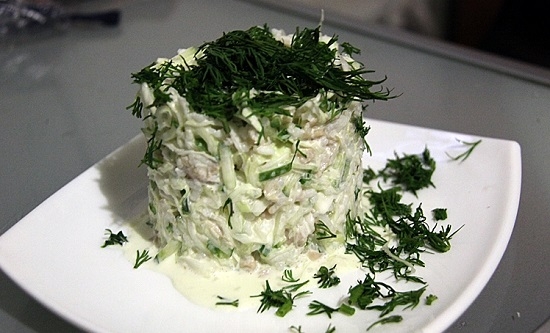 Tintenfischsalat mit Gurke und Ei: Rezepte der leckersten Snacks 13