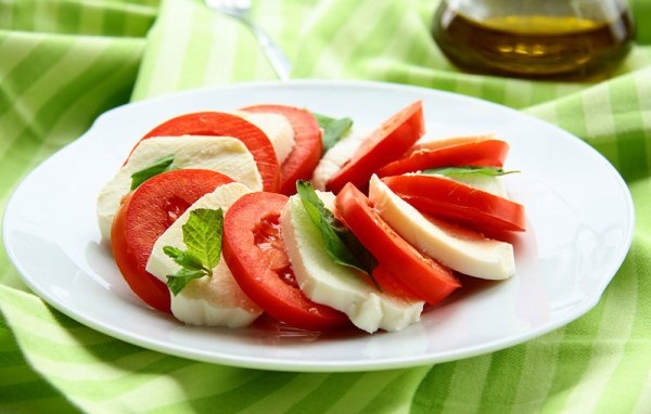 Salat Caprese: Rezept 01