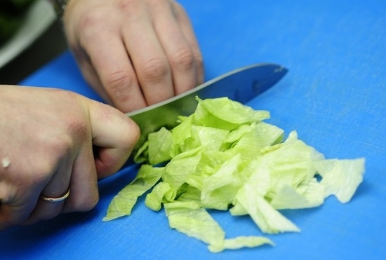 Poll-Bohnensalat: Kochen Rezepte mit Huhn, Ei und Rindfleisch 10