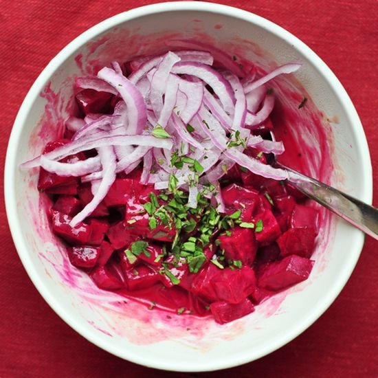 Rüben gekochter Salat: Rezepte mit Karotten, Knoblauch, Apfel 06