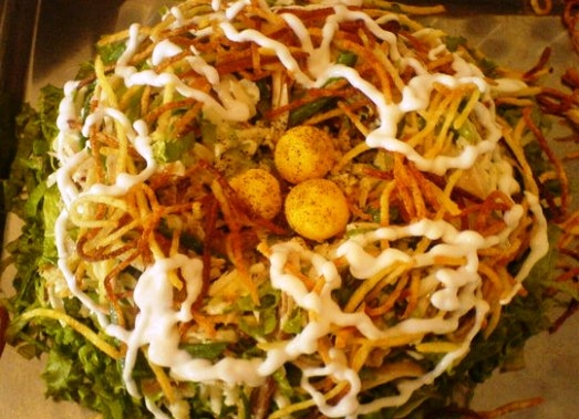 Salat Quail Nest 04