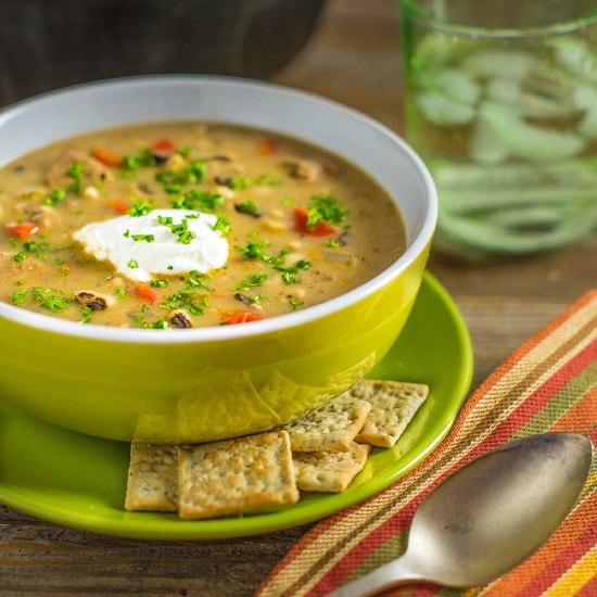 Erbsen-Nymberrersuppe «Polaris»: Rezepte mit einem Foto eines köstlichen ersten Gerichts 02