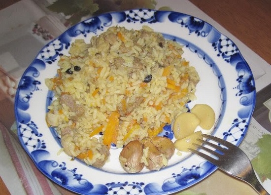 Hammelfleisch Pilaf in einem langsamen Herd: Rezepte für echte Feinschmecker 09