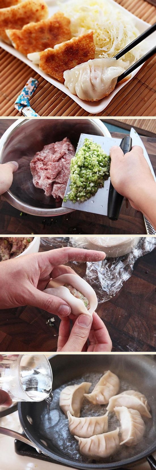 Wie man Knödel in einem Bratpfanne lecker und rechts braten? Wie viele Frittenknödel in der Zeit? 02