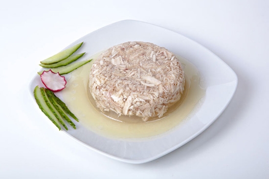 Wie man Hühnchen Keet mit Gelatine, Schweinefleisch oder Lenkung kocht? 03