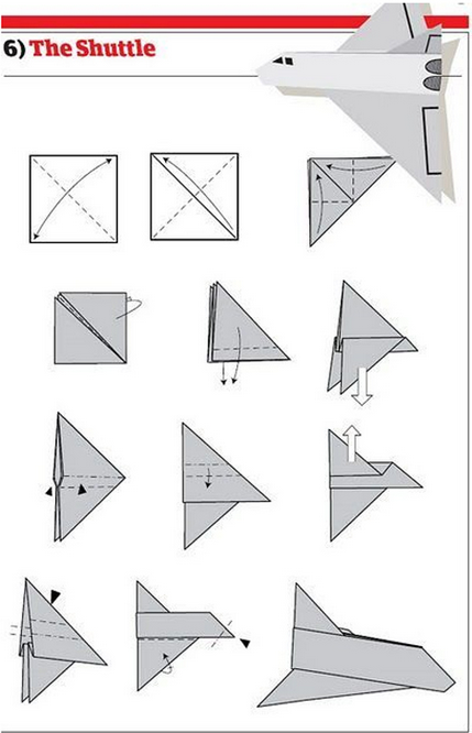 So erstellen Sie ein Papierflugzeug? Tipps und einfache Anfängerschemata 03