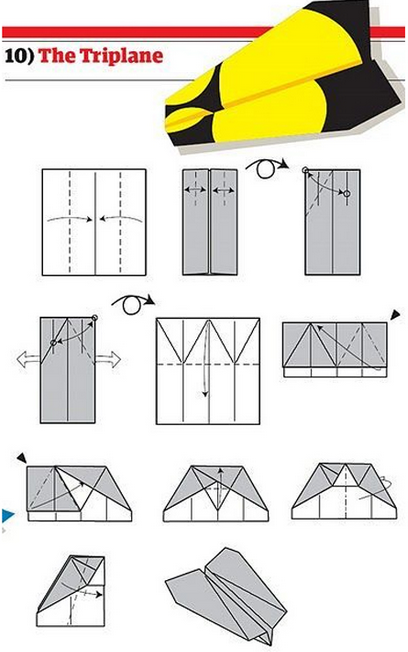 So erstellen Sie ein Papierflugzeug? Tipps und einfache Anfängerschemata 04