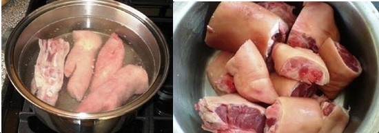 Wie man Schweinebeine kocht? Einkochen «Richtig» Rezept! 05