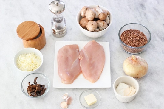 Huhn mit Buchweizen im Backofen: Schritt-für-Schritt-Rezepte mit Fotos 11