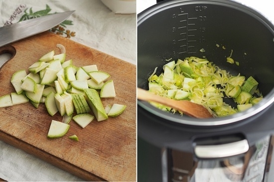 Omelett mit Zucchini: Kochen Rezepte im Backofen und Multicooker 10