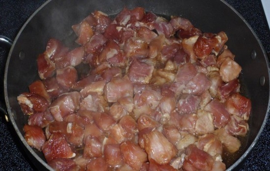 Rezept Plov mit Rindfleisch: Geheimnisse der Kochgerichte in Kasan und Multicooker 06