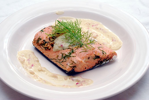 Lachs in Sahnesauce 02