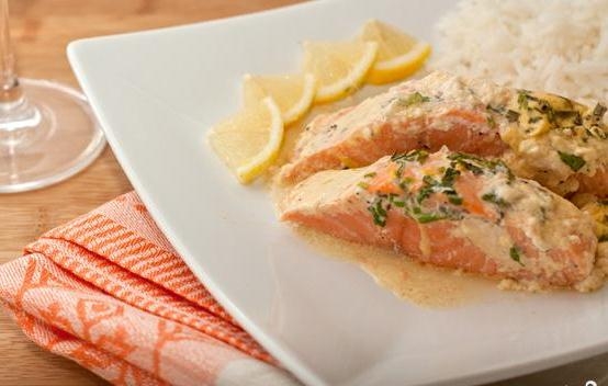 Lachs in Sahnesauce 03