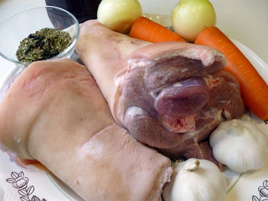 Schweinefleischlenkrad: Rezepte und Merkmale des Kochens 02