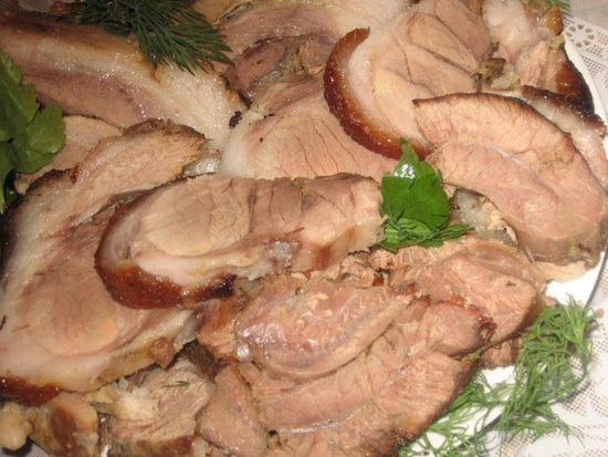 Schweinefleischlenkrad: Rezepte und Merkmale des Kochens 05