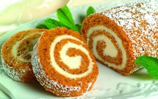 Keksrolle - einfacher und schneller Dessert. Beste Rezepte zum Kochen exquisiter Backen 01