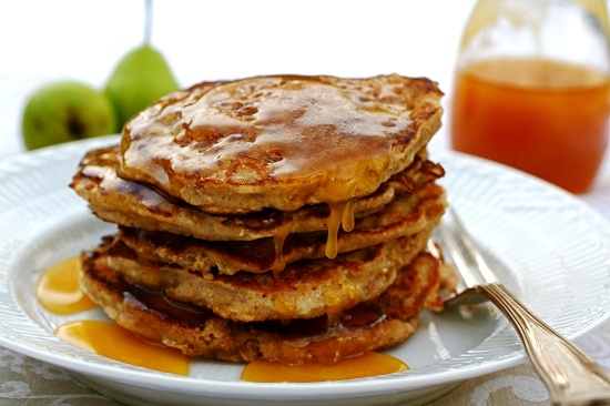 Buchweizenmehlpfannkuchen: Rezepte von Hefe und Barren 07