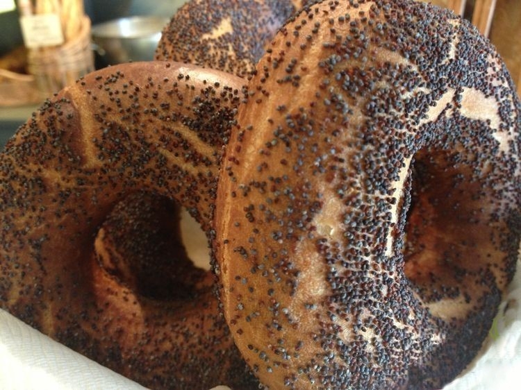 Bagels: Backrezept. Gefüllte Bagels 04