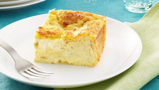 Hüttenkäse-Torte: Kochen Rezepte mit Äpfeln und Kürbis 01