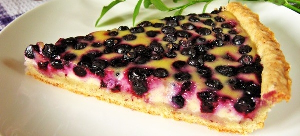 Kuchen mit Blaubeere. 5 Rezepte für Blaubeer-Pies 01