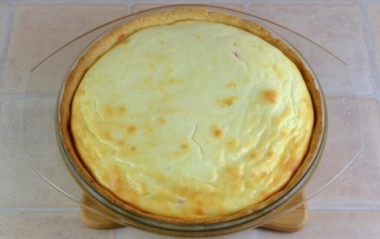 Sandkuchen mit Hüttenkäse: Kochen Rezepte mit Kürbis, Marmelade und Beeren 09